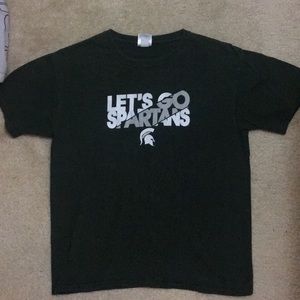 Dark Green Michigan State Spartans T-Shirt